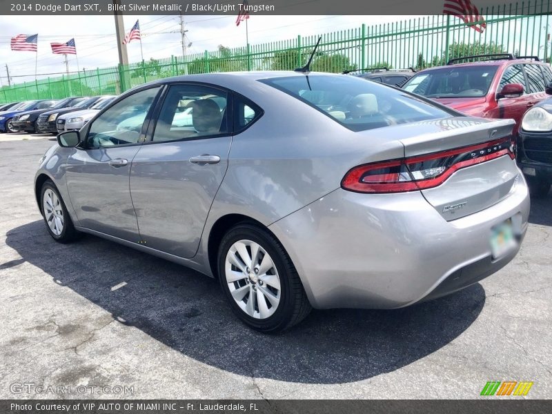 Billet Silver Metallic / Black/Light Tungsten 2014 Dodge Dart SXT
