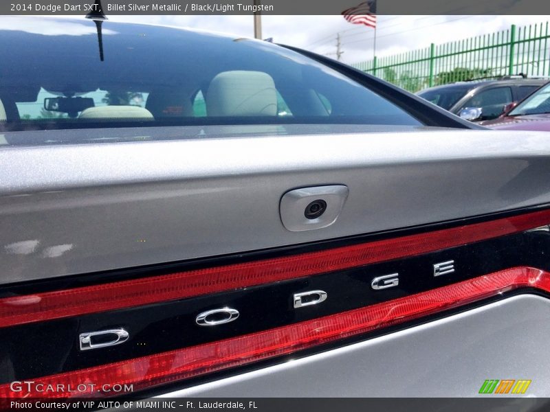Billet Silver Metallic / Black/Light Tungsten 2014 Dodge Dart SXT