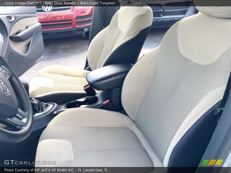 Billet Silver Metallic / Black/Light Tungsten 2014 Dodge Dart SXT