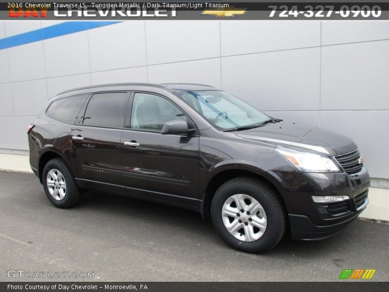Tungsten Metallic / Dark Titanium/Light Titanium 2016 Chevrolet Traverse LS