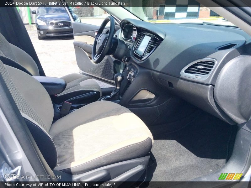 Billet Silver Metallic / Black/Light Tungsten 2014 Dodge Dart SXT