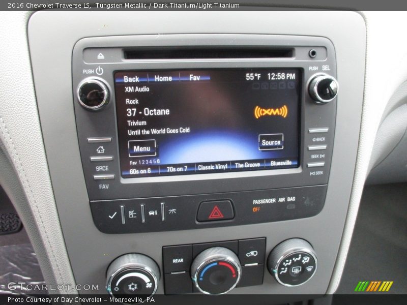 Tungsten Metallic / Dark Titanium/Light Titanium 2016 Chevrolet Traverse LS