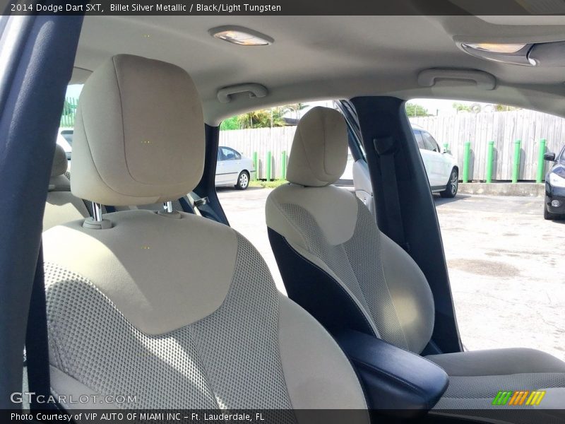 Billet Silver Metallic / Black/Light Tungsten 2014 Dodge Dart SXT