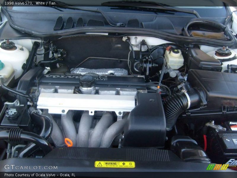 White / Tan 1998 Volvo S70