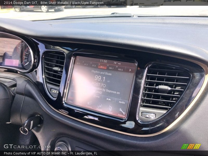 Billet Silver Metallic / Black/Light Tungsten 2014 Dodge Dart SXT
