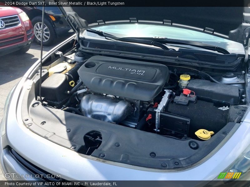 Billet Silver Metallic / Black/Light Tungsten 2014 Dodge Dart SXT