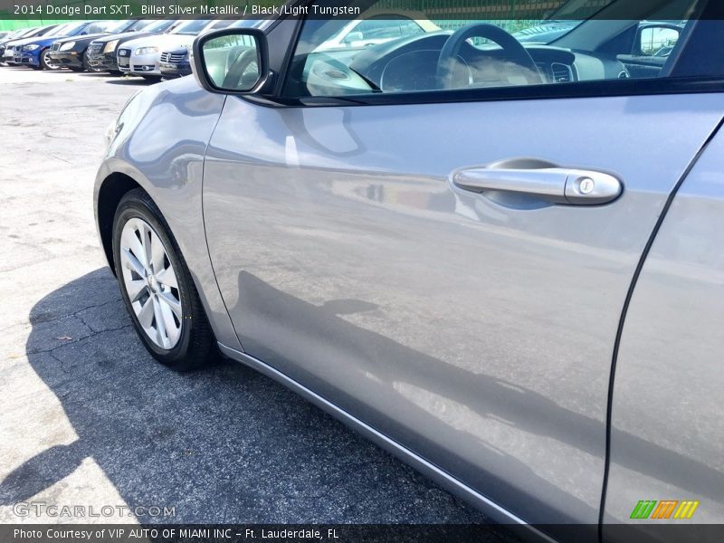 Billet Silver Metallic / Black/Light Tungsten 2014 Dodge Dart SXT