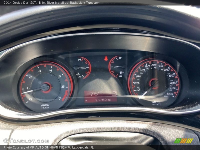 Billet Silver Metallic / Black/Light Tungsten 2014 Dodge Dart SXT
