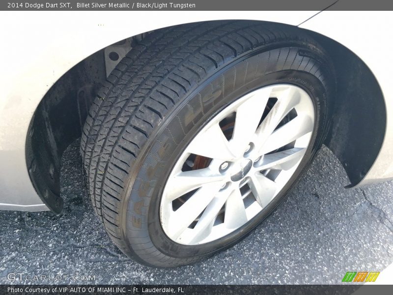 Billet Silver Metallic / Black/Light Tungsten 2014 Dodge Dart SXT