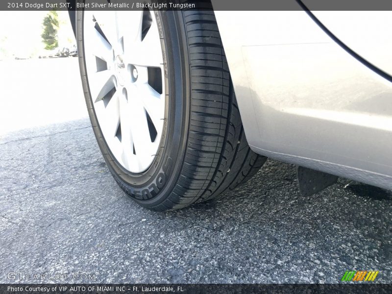 Billet Silver Metallic / Black/Light Tungsten 2014 Dodge Dart SXT