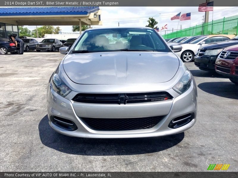 Billet Silver Metallic / Black/Light Tungsten 2014 Dodge Dart SXT