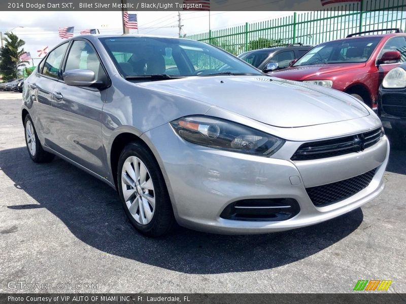 Billet Silver Metallic / Black/Light Tungsten 2014 Dodge Dart SXT