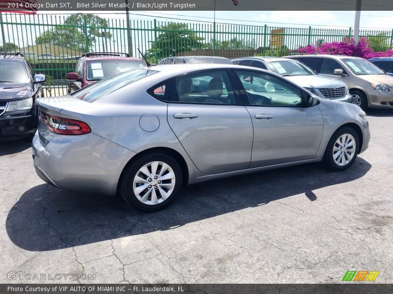Billet Silver Metallic / Black/Light Tungsten 2014 Dodge Dart SXT