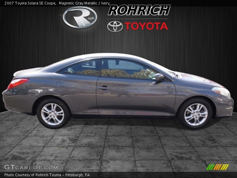 Magnetic Gray Metallic / Ivory 2007 Toyota Solara SE Coupe