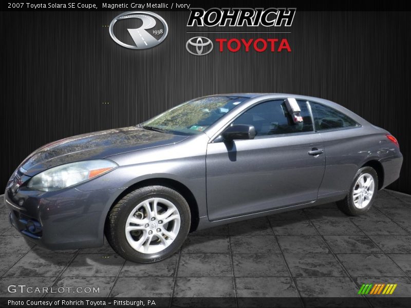 Magnetic Gray Metallic / Ivory 2007 Toyota Solara SE Coupe