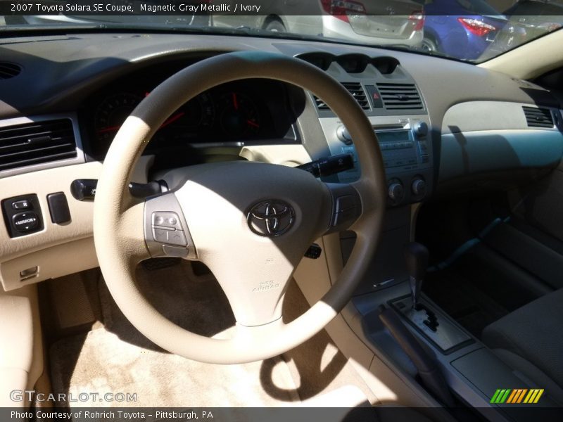 Magnetic Gray Metallic / Ivory 2007 Toyota Solara SE Coupe