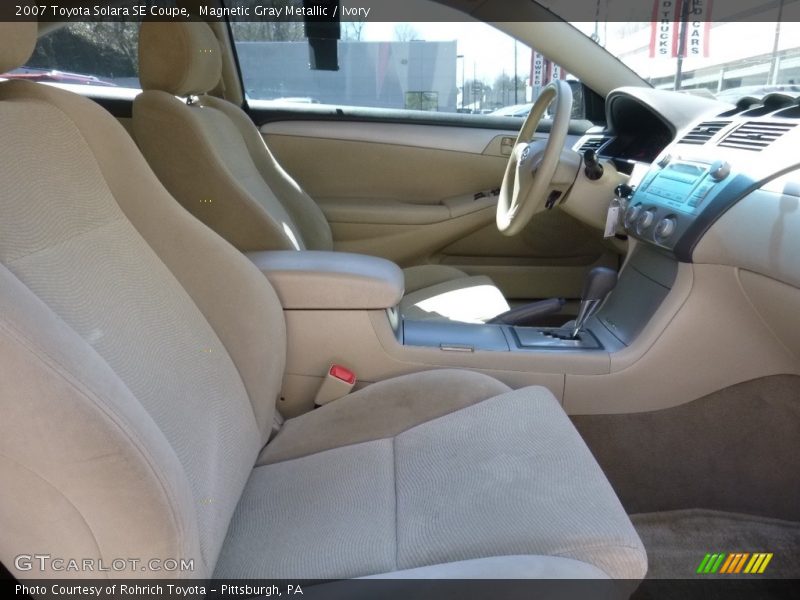 Magnetic Gray Metallic / Ivory 2007 Toyota Solara SE Coupe