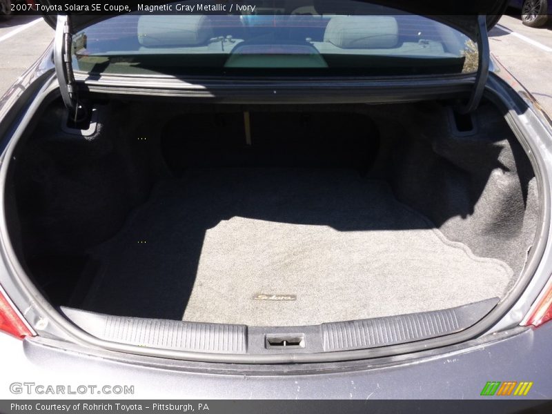 Magnetic Gray Metallic / Ivory 2007 Toyota Solara SE Coupe