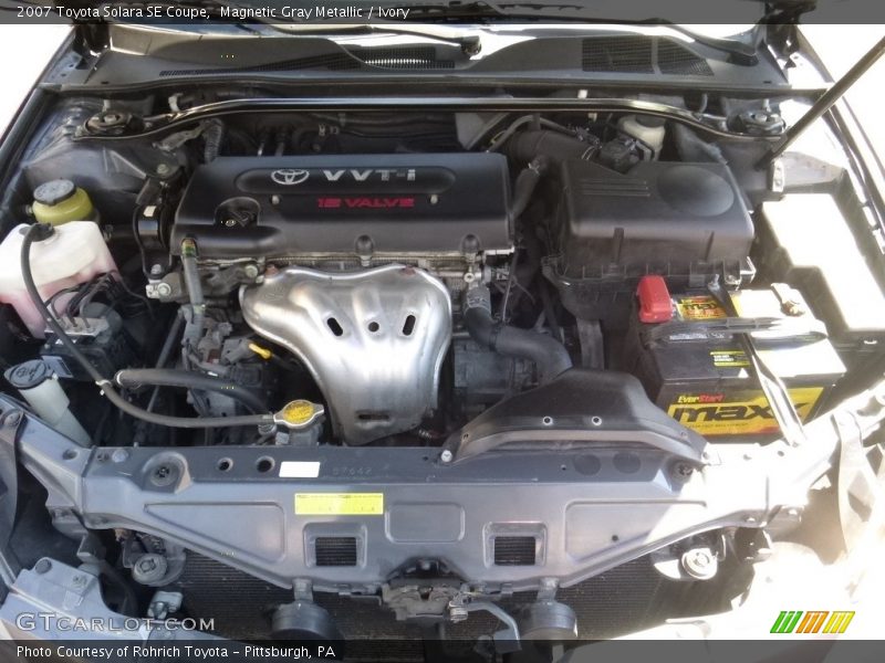 Magnetic Gray Metallic / Ivory 2007 Toyota Solara SE Coupe