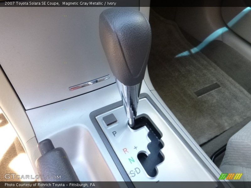 Magnetic Gray Metallic / Ivory 2007 Toyota Solara SE Coupe