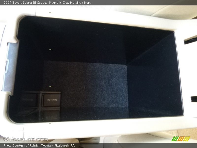Magnetic Gray Metallic / Ivory 2007 Toyota Solara SE Coupe