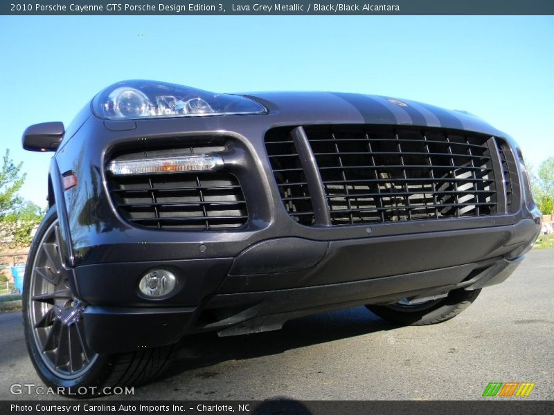 Lava Grey Metallic / Black/Black Alcantara 2010 Porsche Cayenne GTS Porsche Design Edition 3