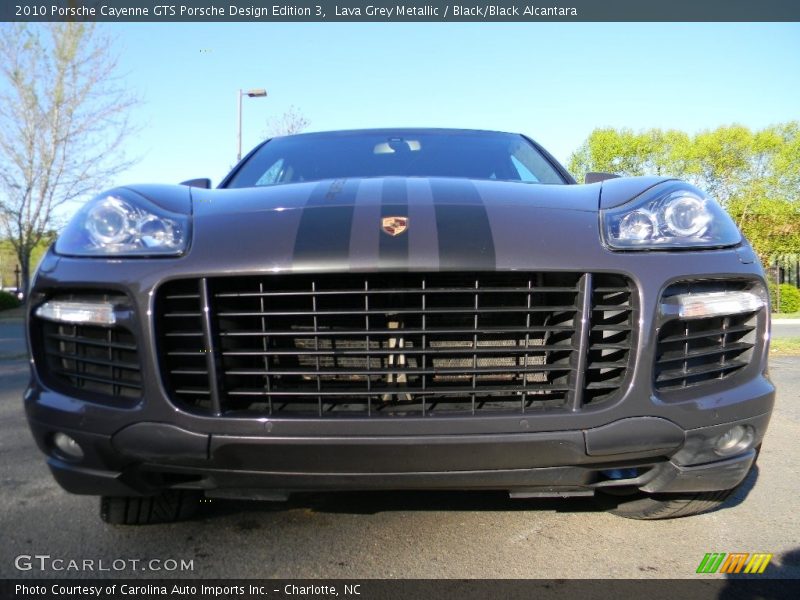 Lava Grey Metallic / Black/Black Alcantara 2010 Porsche Cayenne GTS Porsche Design Edition 3