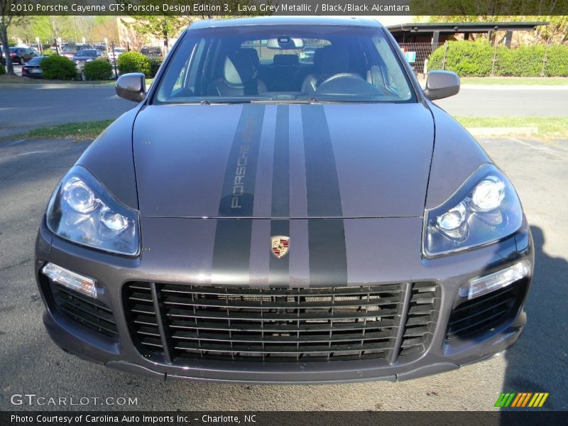 Lava Grey Metallic / Black/Black Alcantara 2010 Porsche Cayenne GTS Porsche Design Edition 3