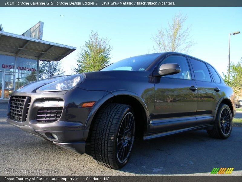 Lava Grey Metallic / Black/Black Alcantara 2010 Porsche Cayenne GTS Porsche Design Edition 3