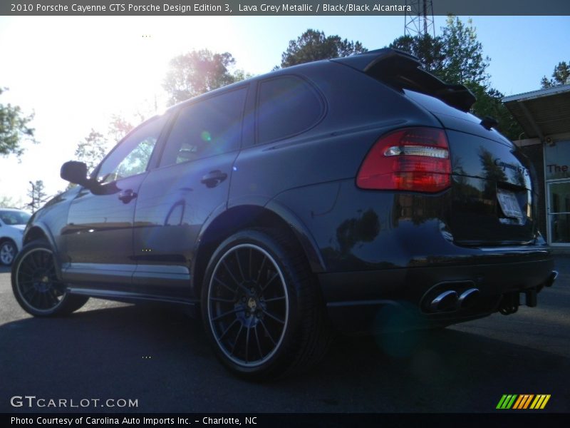 Lava Grey Metallic / Black/Black Alcantara 2010 Porsche Cayenne GTS Porsche Design Edition 3