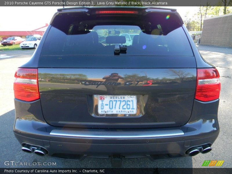 Lava Grey Metallic / Black/Black Alcantara 2010 Porsche Cayenne GTS Porsche Design Edition 3