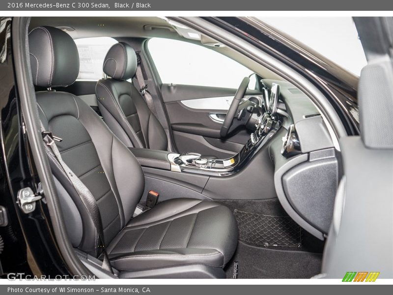 Black / Black 2016 Mercedes-Benz C 300 Sedan