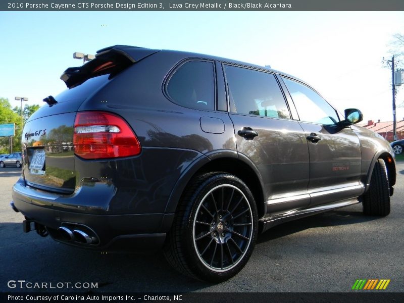 Lava Grey Metallic / Black/Black Alcantara 2010 Porsche Cayenne GTS Porsche Design Edition 3