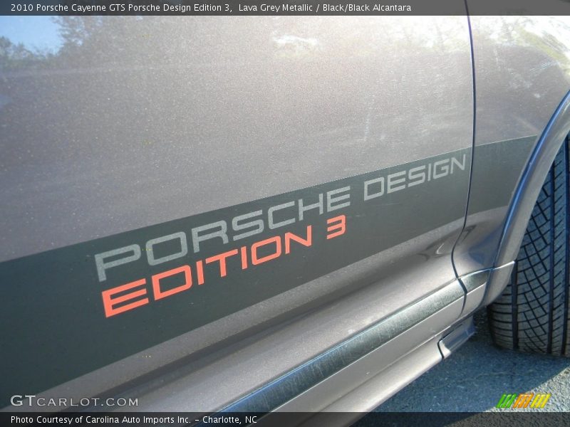 Lava Grey Metallic / Black/Black Alcantara 2010 Porsche Cayenne GTS Porsche Design Edition 3