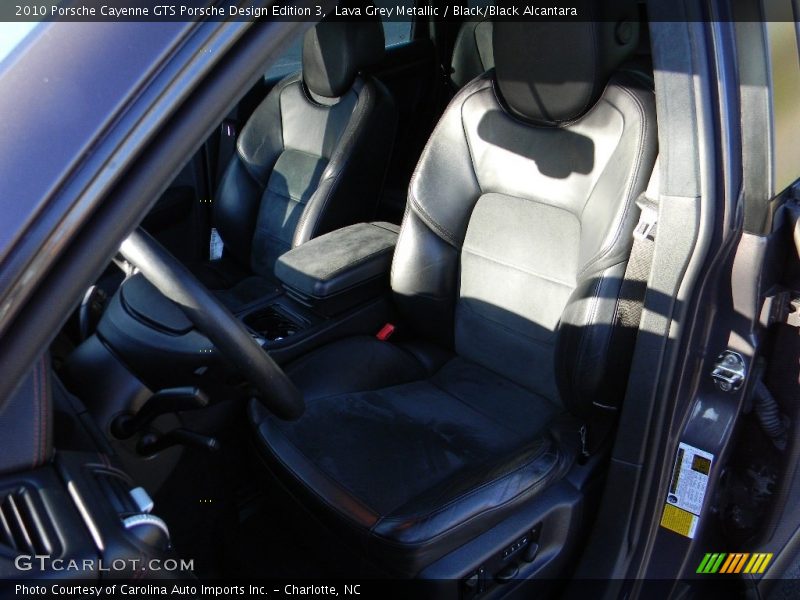 Lava Grey Metallic / Black/Black Alcantara 2010 Porsche Cayenne GTS Porsche Design Edition 3
