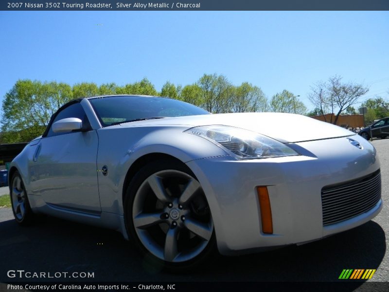 Silver Alloy Metallic / Charcoal 2007 Nissan 350Z Touring Roadster