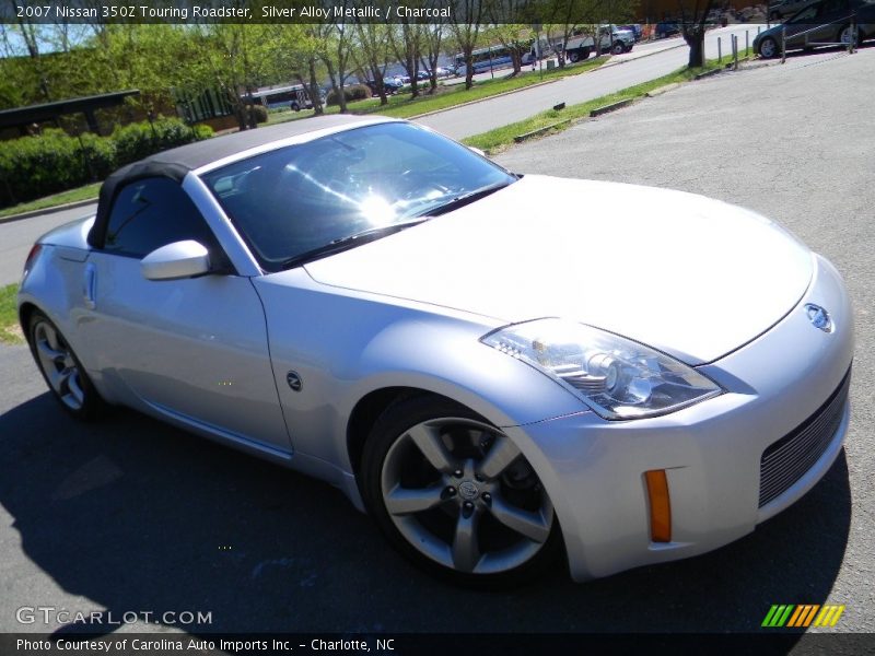 Silver Alloy Metallic / Charcoal 2007 Nissan 350Z Touring Roadster