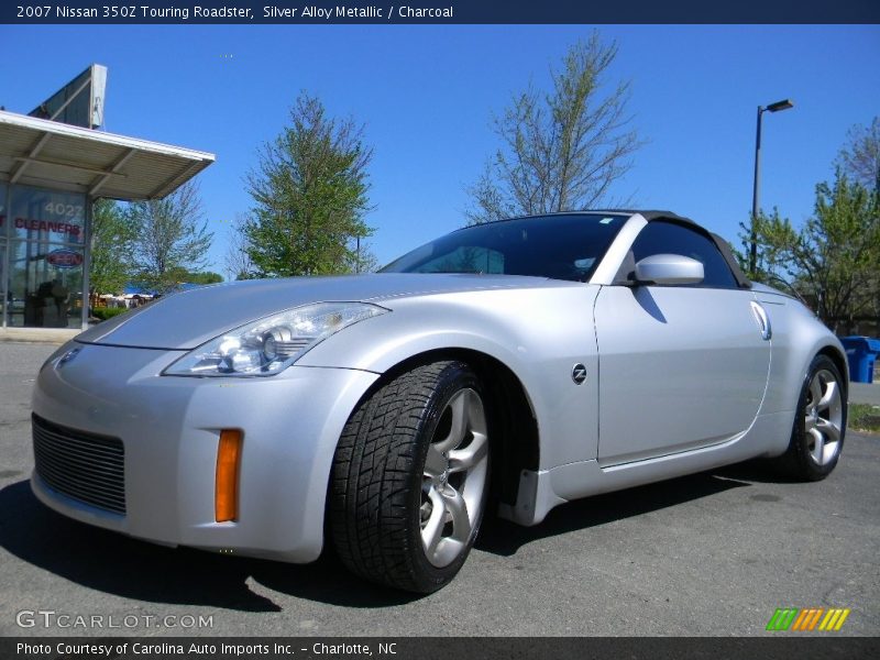 Silver Alloy Metallic / Charcoal 2007 Nissan 350Z Touring Roadster
