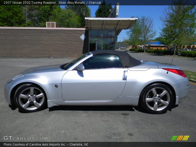 Silver Alloy Metallic / Charcoal 2007 Nissan 350Z Touring Roadster