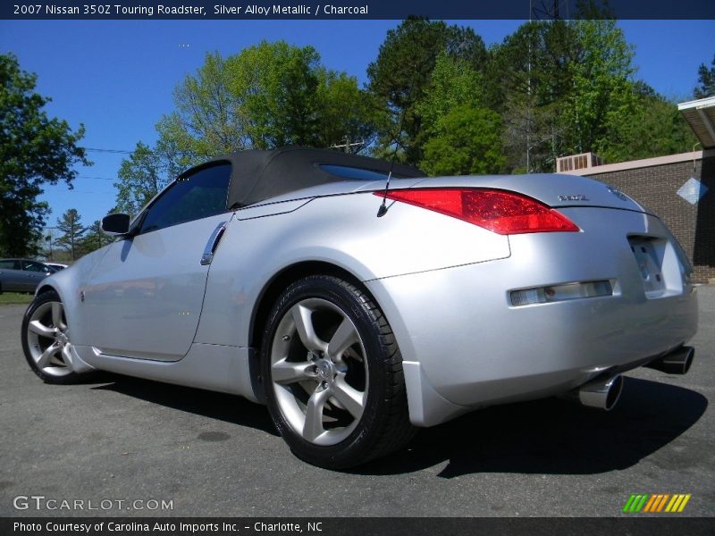 Silver Alloy Metallic / Charcoal 2007 Nissan 350Z Touring Roadster