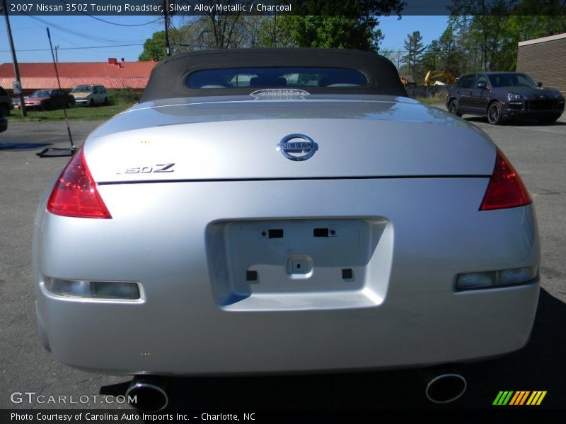 Silver Alloy Metallic / Charcoal 2007 Nissan 350Z Touring Roadster
