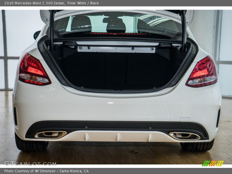 Polar White / Black 2016 Mercedes-Benz C 300 Sedan