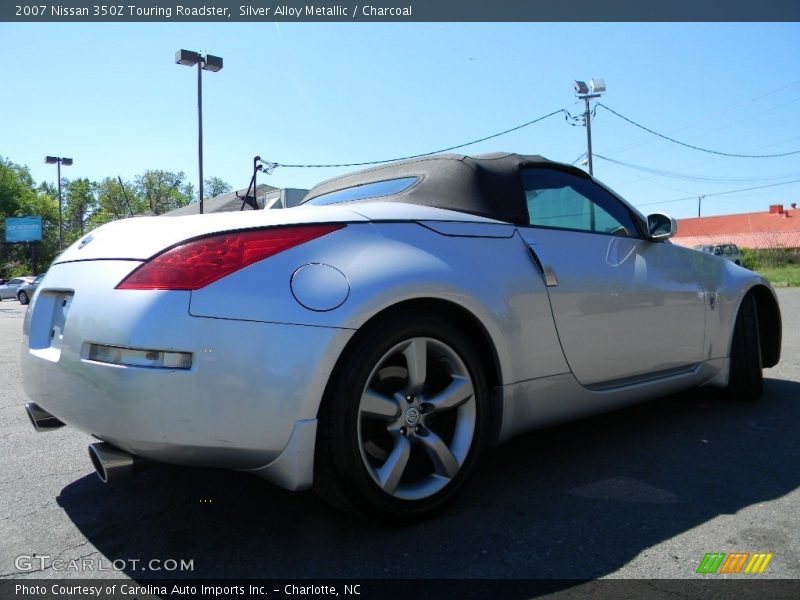 Silver Alloy Metallic / Charcoal 2007 Nissan 350Z Touring Roadster