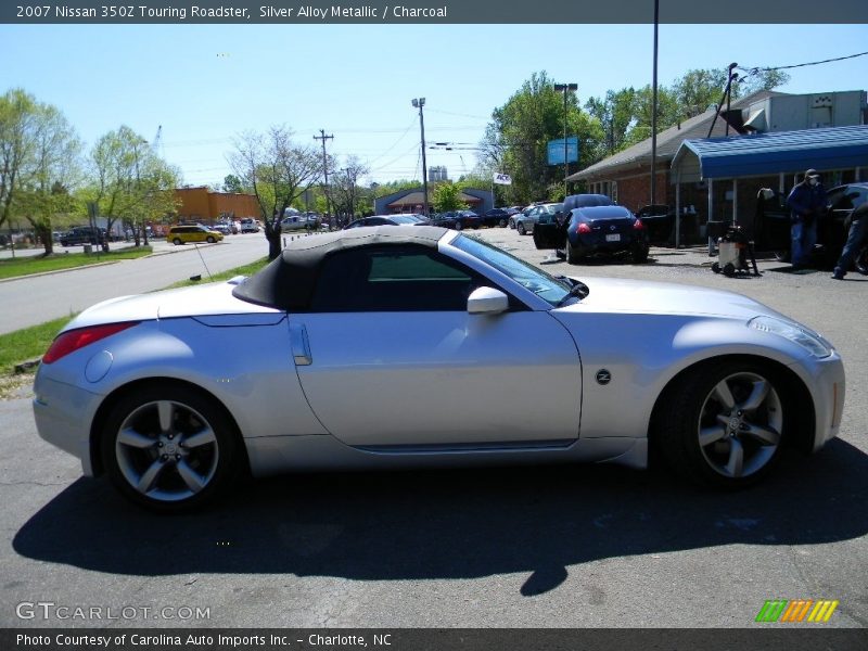 Silver Alloy Metallic / Charcoal 2007 Nissan 350Z Touring Roadster
