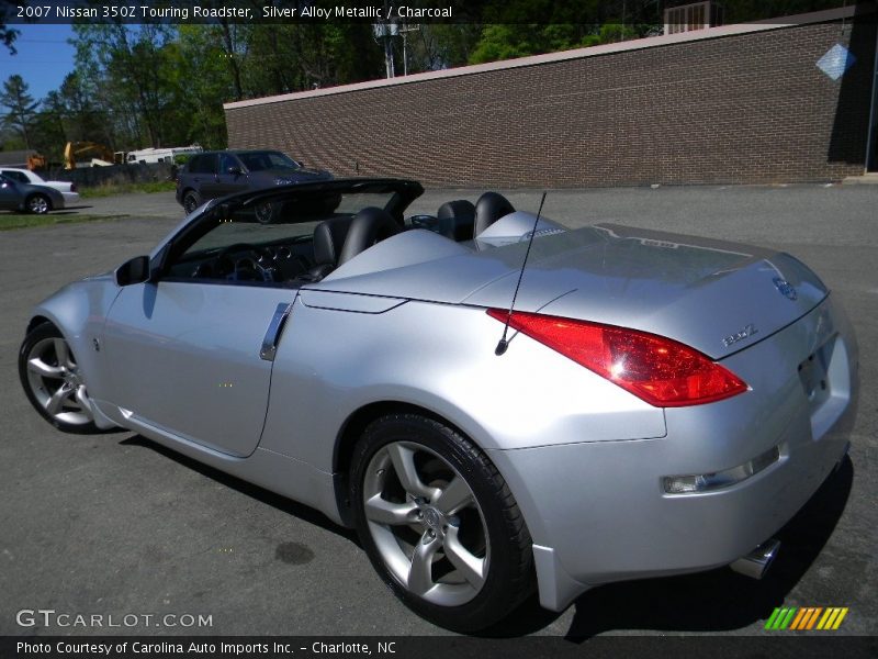 Silver Alloy Metallic / Charcoal 2007 Nissan 350Z Touring Roadster
