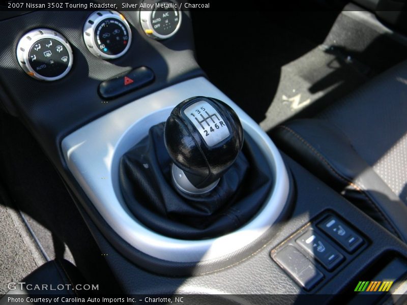 Silver Alloy Metallic / Charcoal 2007 Nissan 350Z Touring Roadster