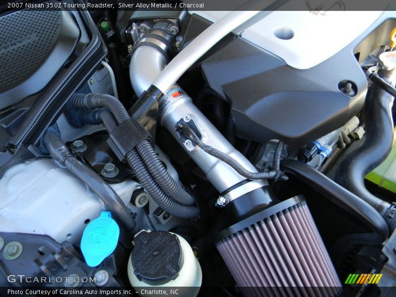 Silver Alloy Metallic / Charcoal 2007 Nissan 350Z Touring Roadster