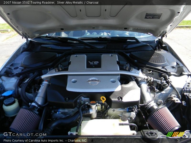 Silver Alloy Metallic / Charcoal 2007 Nissan 350Z Touring Roadster
