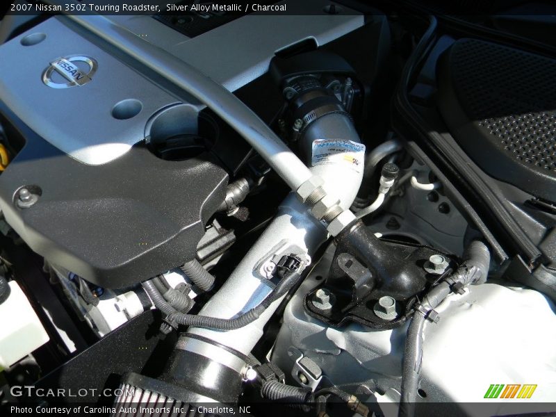 Silver Alloy Metallic / Charcoal 2007 Nissan 350Z Touring Roadster
