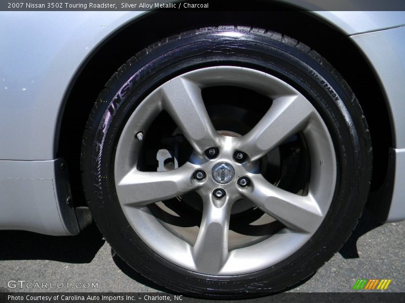 Silver Alloy Metallic / Charcoal 2007 Nissan 350Z Touring Roadster